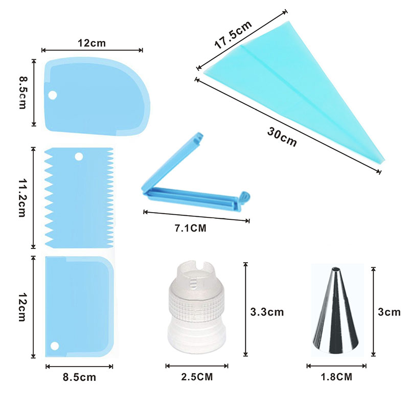 Bộ 20 Dụng Cụ Trang Trí Bánh Kem Tiện Lợi