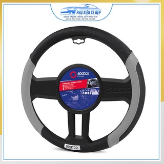 Bọc vô lăng [FREESHIP] Sparco chính hãng SPC1113GR nhập khẩu bảo hành 06 tháng, cam kết hàng chính hãng