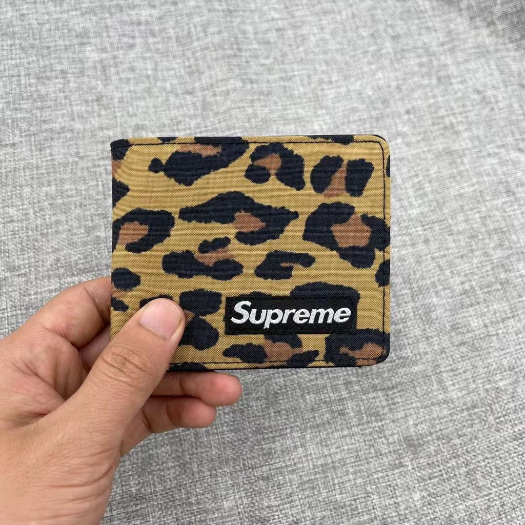 Ví gấp ngắn 20FW thiết kế đơn giản thời trang trẻ trung cho nam nữ