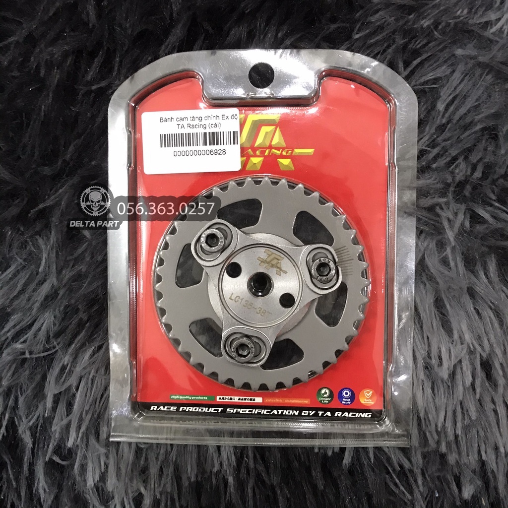 Bánh Cam Tăng Chỉnh Dream, Wave S110, Winner, Sonic, Raider, Satria, SH, Vario MIO Exciter 135 150 155 TA Racing