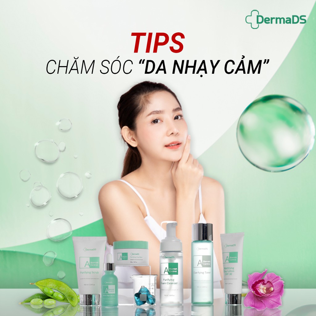 [ DermaDS - Mỹ phẩm Hàn Quốc ] Tinh chất Retinol Blemish Control Serum cho da dầu và mụn