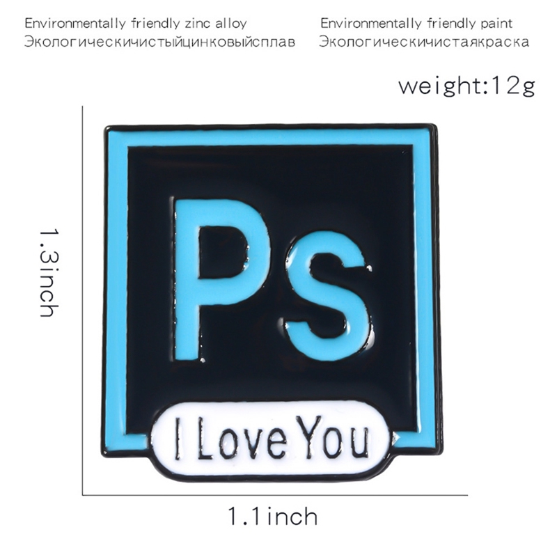 Ghim cài áo kim loại hình dáng độc đáo