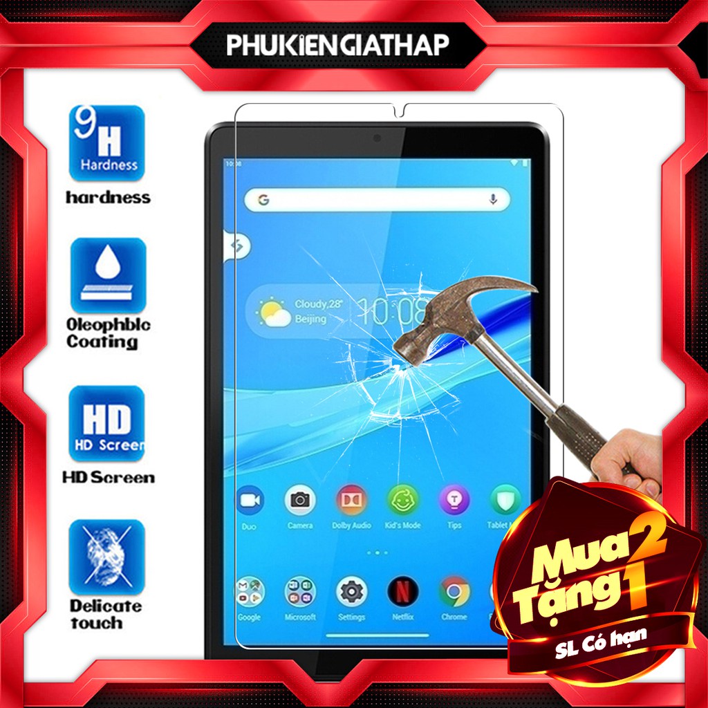 [Mã ELORDER5 giảm 10K đơn 20K] Kính cường lực Lenovo Tab M8 TB-8505X 8.0 (trong suốt)