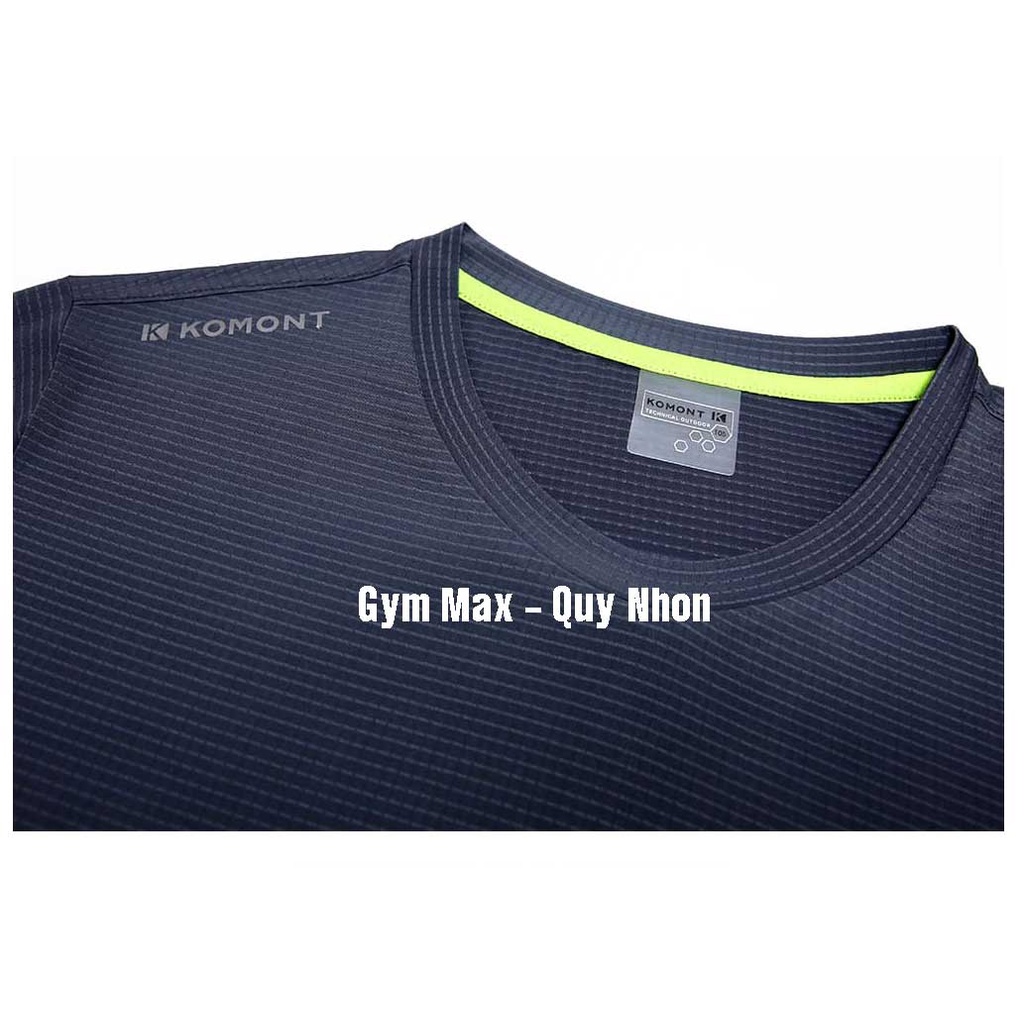 Áo giữ nhiệt nam thể thao gym KoMont thun lưới 4 chiều | BigBuy360 - bigbuy360.vn