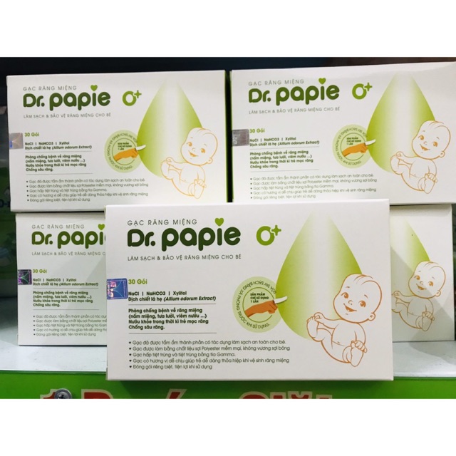 Gạc răng miệng Dr.papie