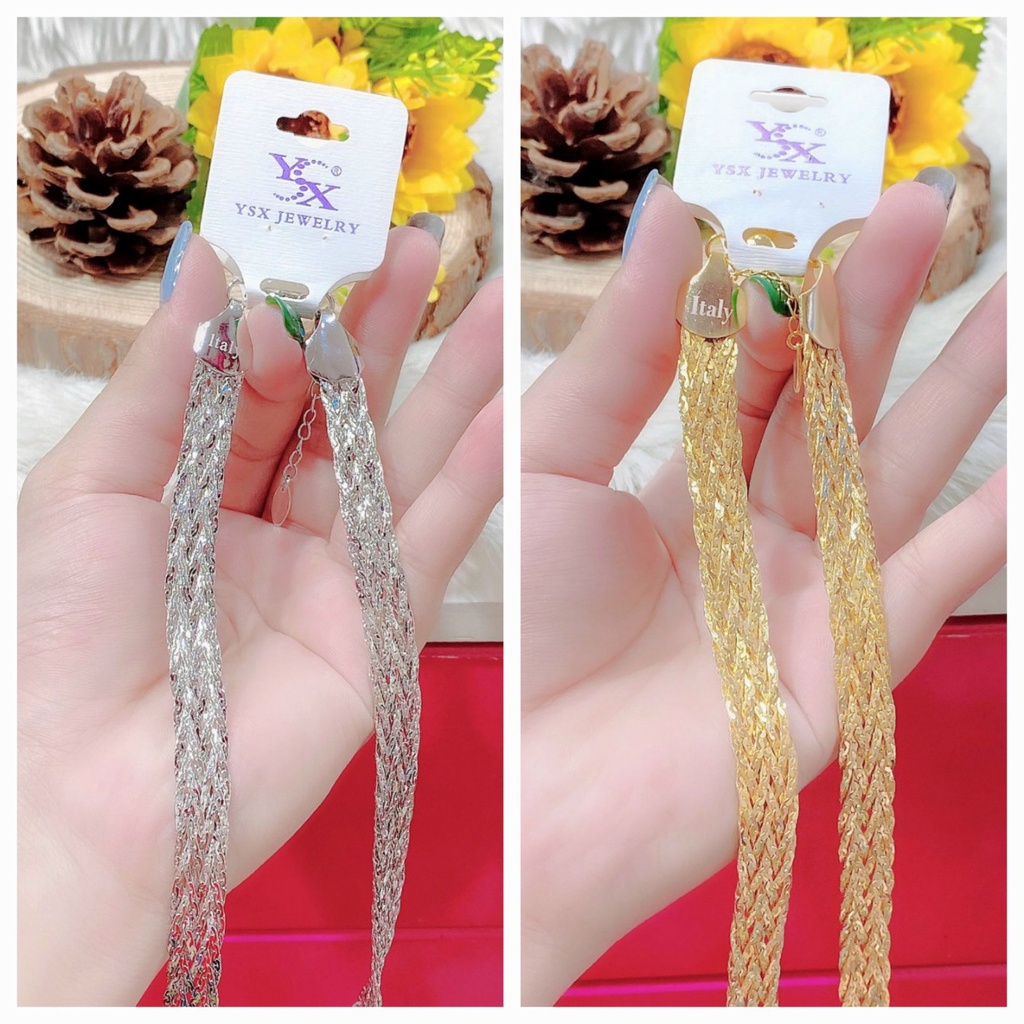 Kiềng Bính Nữ Mạ Vàng 18k Dùng Đi Tiệc Mẫu 13.200822
