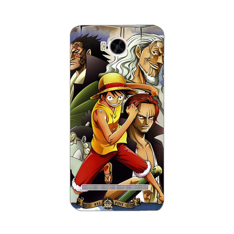 Ốp điện thoại mềm thời trang hình hoạt hình Luffy Roronoa Zoro One Piece cho Huawei Y3 2 Y3 II LUA-U22 Lua-L21 4 5"