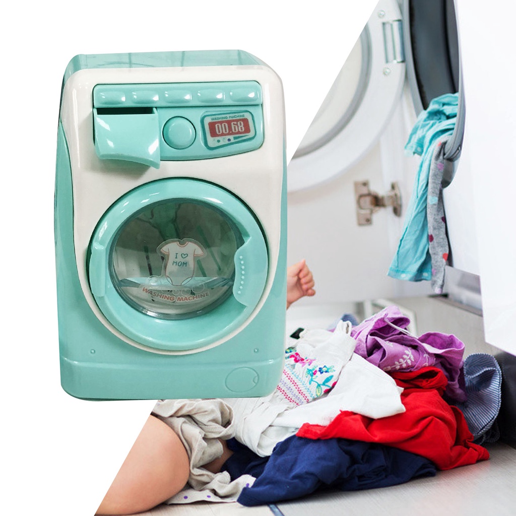 Đồ Chơi Mô Hình Máy Giặt Mini Cho Trẻ Em