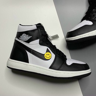 Giày Jordan cổ cao ❤️Full Box+Bill❤️ Giày Thể Thao Sneaker Jordan Panda đen trắng cổ cao nam nữ | BigBuy360 - bigbuy360.vn