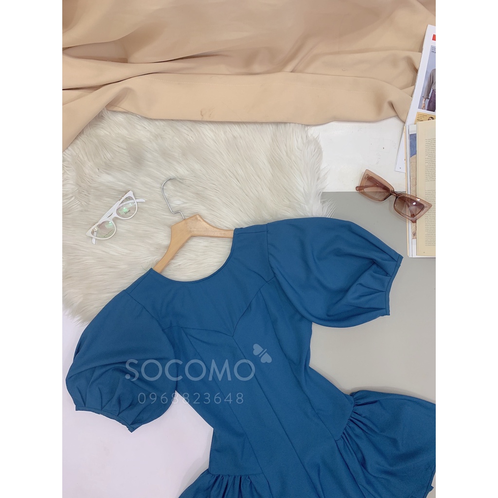 Jumpsuit Cổ Tròn Tay Lỡ 3 Màu - Hàng loại 1,chất đẹp - Giá tốt - 100% ảnh Socomo tự chụp