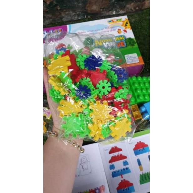 SALE BỘ ĐỒ CHƠI XẾP HÌNH LEGO - nông trại vui vẻ quà tặng từ BOBBY sỉ 39k