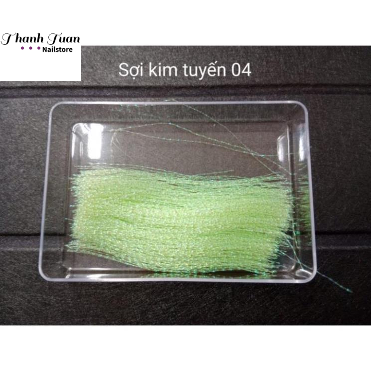 Chùm sợi galaxy óng ánh trang trí móng  - Phụ kiện đồ nail