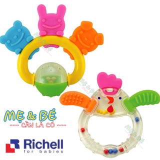 Gặm nướu xúc xắc an toàn cho bé richell nhật bản