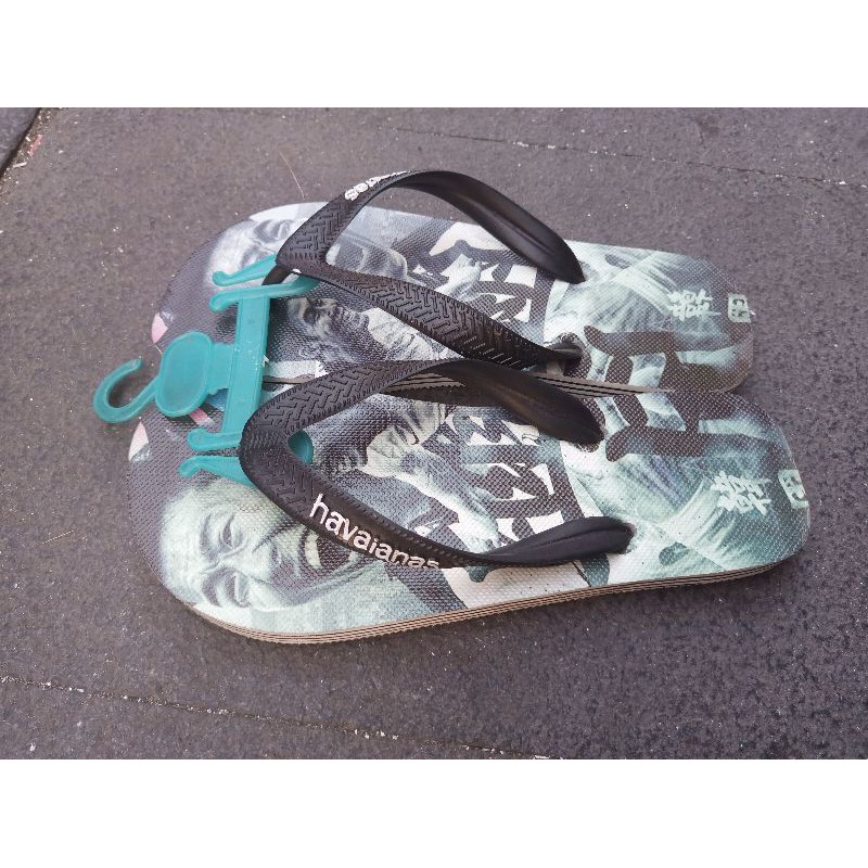 dép nam havaianas hình cầu thủ Hàn Quốc size 39 đến 42