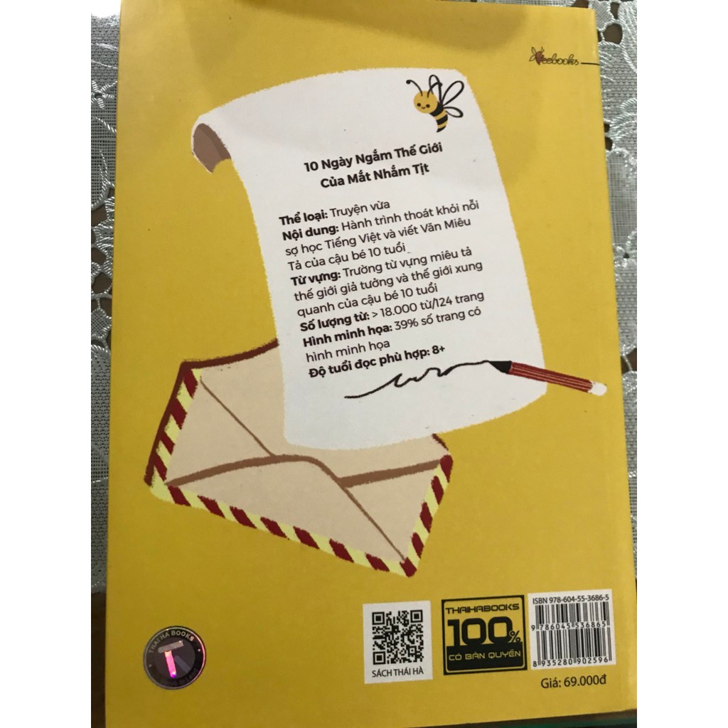 Sách 10 Ngày Ngắm Thế Giới Của Mắt Nhắm Tịt - Bản Thường | BigBuy360 - bigbuy360.vn