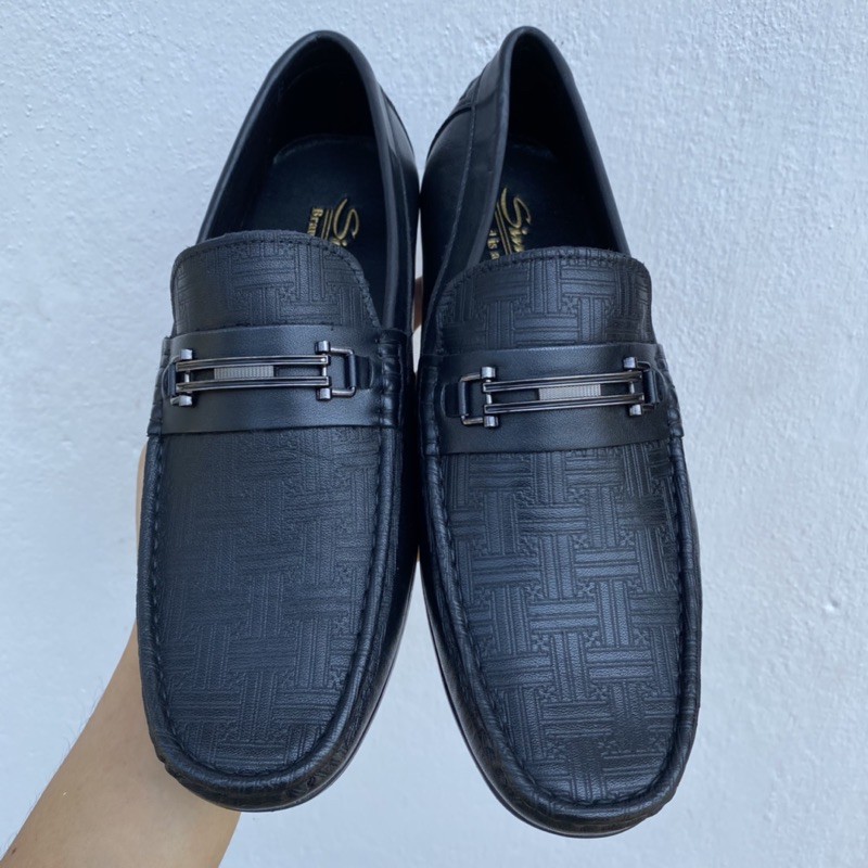 Giày lười nam giày mọi nam da bò khâu liền đế chắc chắn size 38-42 | BigBuy360 - bigbuy360.vn