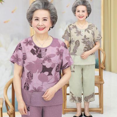 Bộ mặc nhà người già, bộ đũi cực mát, đũi xịn