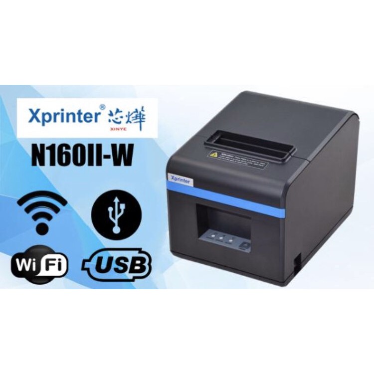 Máy in hóa đơn khổ 80 Xprinter XP-N160 (Wifi)