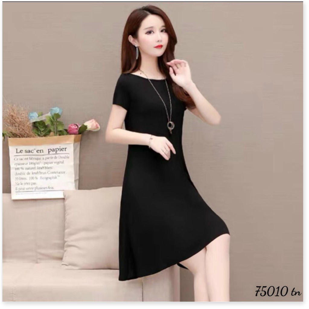 ĐẦM ĐŨI QUÃNG CHÂU,THIẾT KẾ HỌA TIẾT TRƠN NHƯNG KHÔNG KÉM PHẦN SANG TRỌNG THỜI TRANG MỚI KME