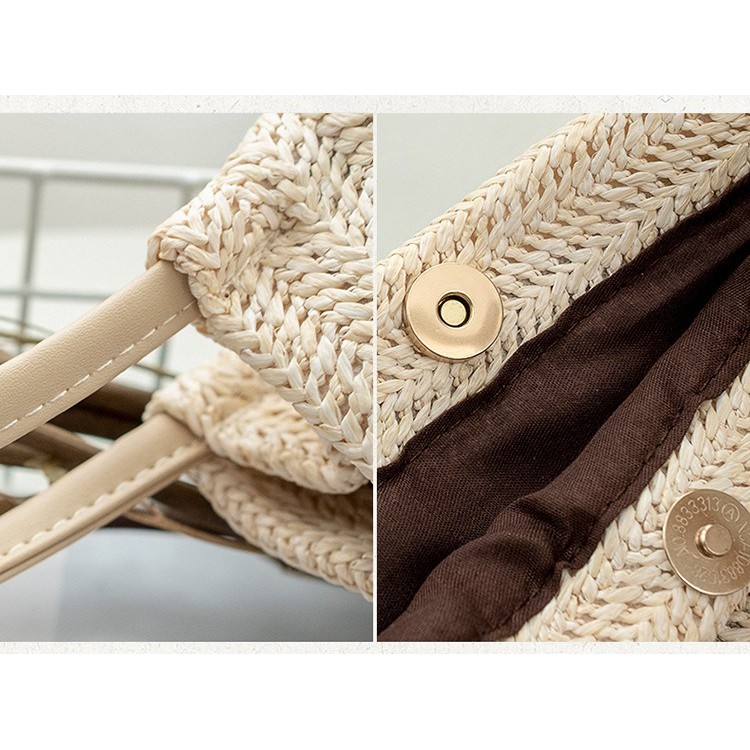 Túi cói đi biển dễ thương | BigBuy360 - bigbuy360.vn