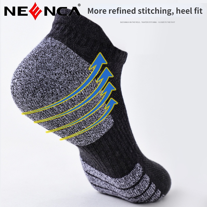 Neenca Tất Thể Thao Thấm Hút Mồ Hôi Thoáng Khí Chất Lượng Dành Cho Nam