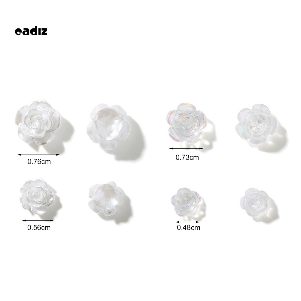 [Hàng mới về] Phụ kiện trang trí móng tay 3D hình hoa trà