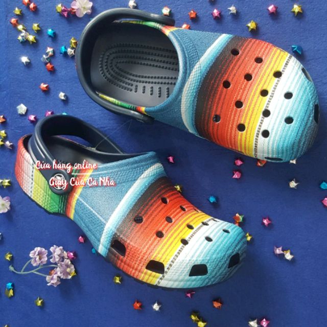 Sục cá sấu classic cầu vòng