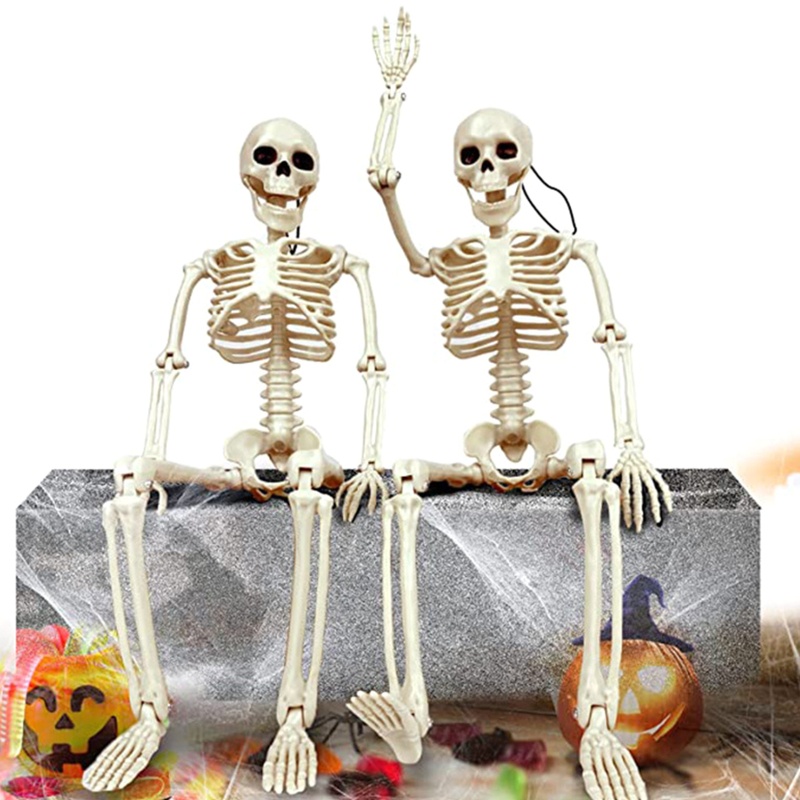 Đồ trang trí Bộ Xương Người Sống Động Treo Trang Trí Tiệc Halloween
