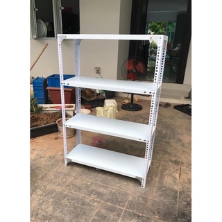 Kệ sắt v lỗ đa năng 4 tầng Dài 120 Rộng 40 Cao 120cm lắp ghép đa năng giá rẻ