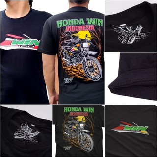 Áo Thun In Hình HONDA WIN 100 HONDA WIN100 WIN Thời Trang Năng Động