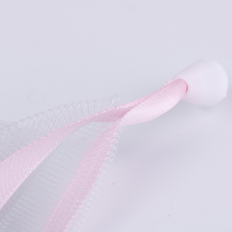 [springeven] Túi Lưới Đựng Xà Phòng Tẩy Tế Bào Chết Cỡ Nhỏ Bằng Nylon Có Dây Rút