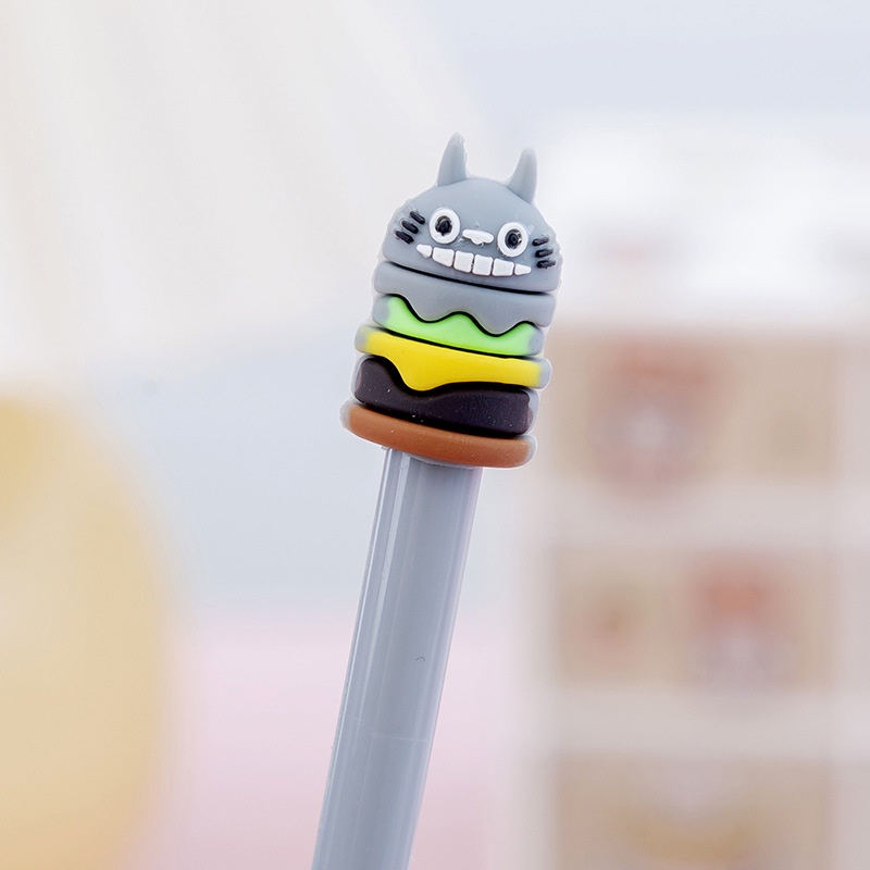 Bút Gel Dễ Thương Hình Hoạt Hình 3D Burber Ngòi 0.5 mm Dùng Cho Học Tập Và Văn Phòng