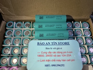 Pin 18650 RUIKEMn xã 10A-15A