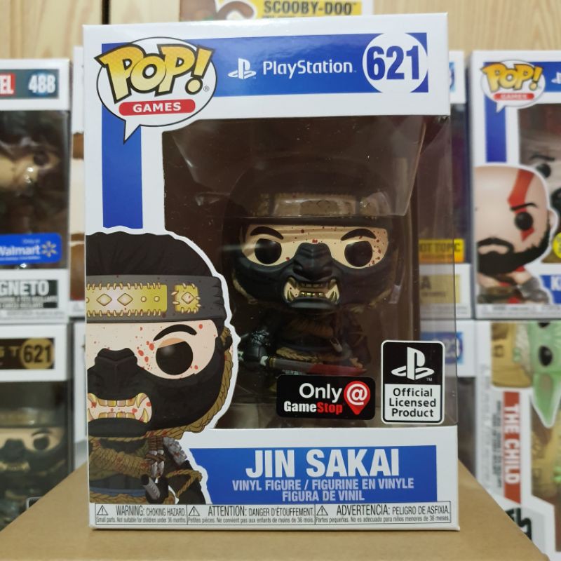 Đồ chơi mô hình funko pop 621 Jin Sakai (Bloody) - Ghost of Tsushima