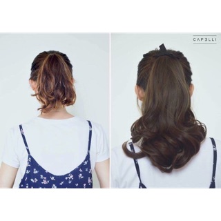 Tóc buộc xoăn đuôi dài 30cm