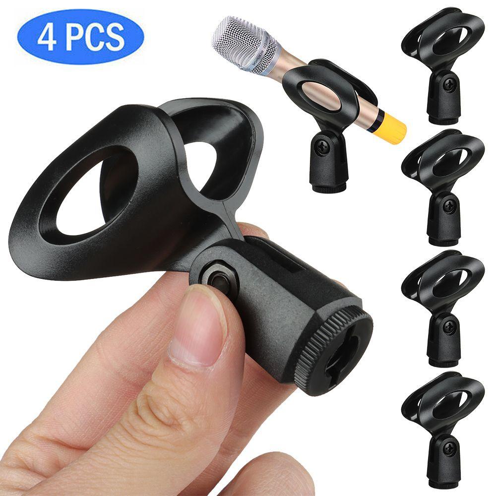 Giá Đỡ Mic Bằng Nhựa Màu Đen Có Dây