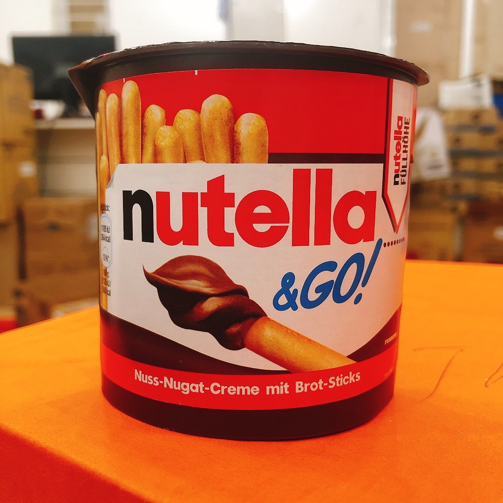 Bánh que chấm socola hạt dê Nutella 52g