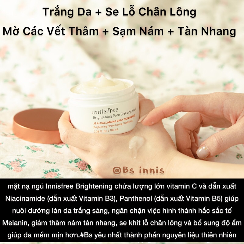 MẶT NẠ NGỦ VỎ QUÝT INNISFREE