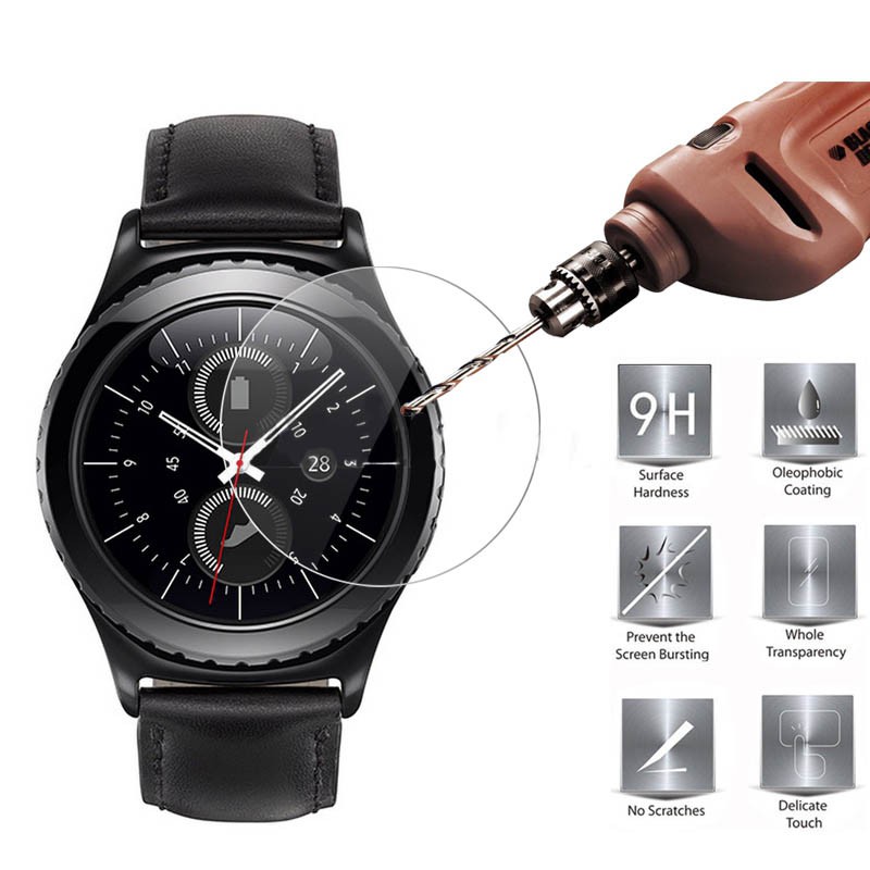 Kính cường lực siêu mỏng 9H cho đồng hồ thông minh Samsung Gear S3