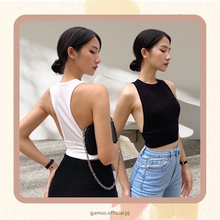 Áo Ba Lỗ Cotton Basic Cutout Gamos