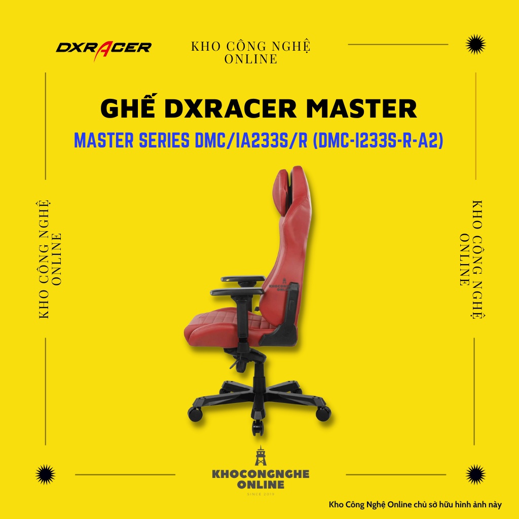 Ghế DXRACER Master series DMC/IA233S/R (DMC-I233S-R-A2)