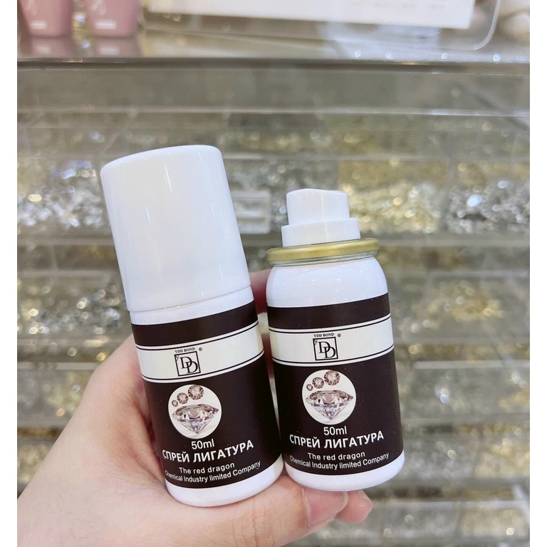 chai xịt khô keo- sáng đá chuyên dùng làm nail