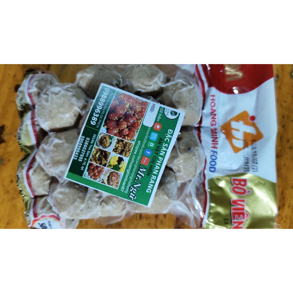 BÒ VIÊN HOANG MINH ĐẶC BIỆT nhiều bò không pha-500gr-1kg | BigBuy360 - bigbuy360.vn