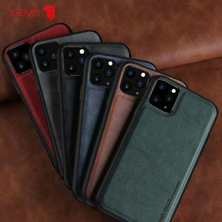 Ốp lưng da iphone 11/ 11pro, 11 pro max hiệu x-level chính hãng cao cấp