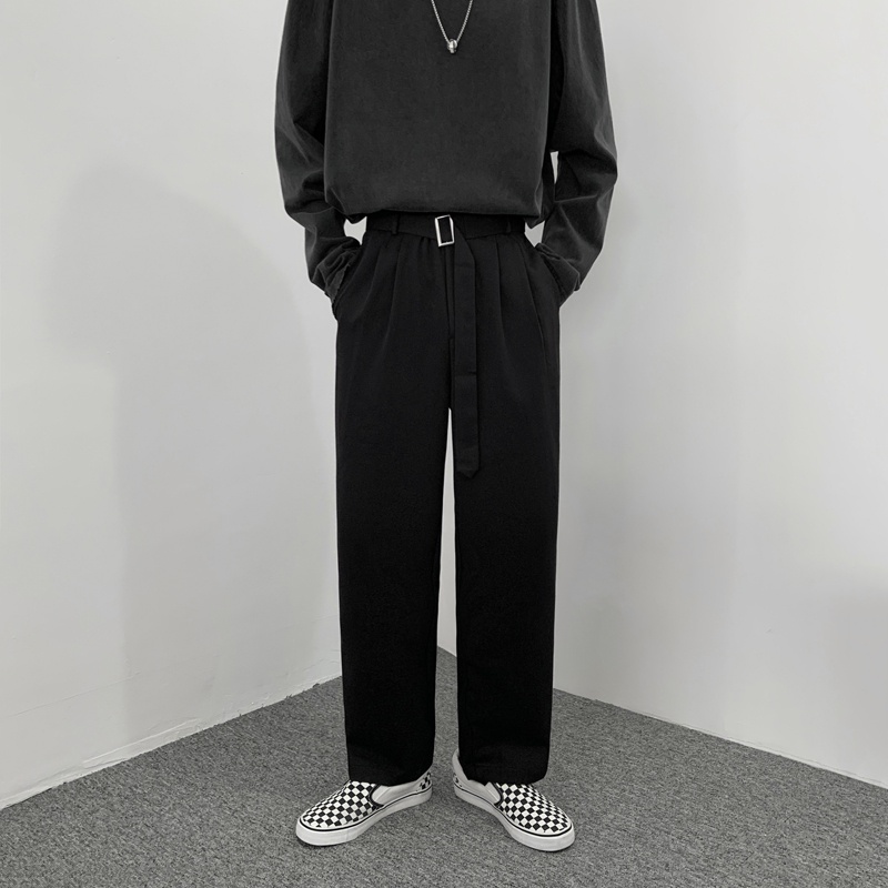 Quần ống rộng phong cách Hàn Quốc thanh lịch dành cho nam