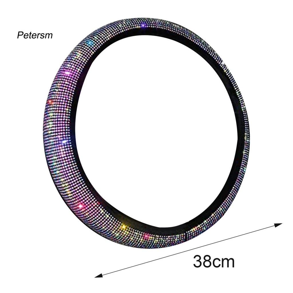 Vỏ Bọc Vô Lăng Xe Hơi Bằng Nhựa PP Đính Hạt Lấp Lánh