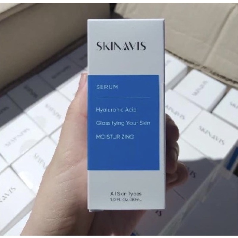 Serum Cấp Ẩm Phục Hồi SKINAVIS Hyaluronic Acid &amp; Niacinamide + B5