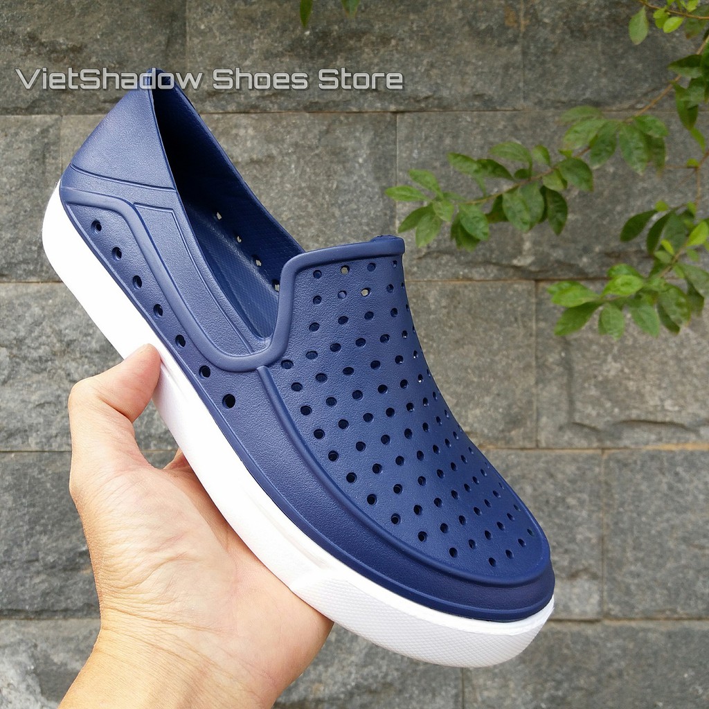Giày nhựa kiểu Citilane - Chất liệu nhựa EVA siêu nhẹ - 3 màu đen, navy và đỏ - Mã SP 102