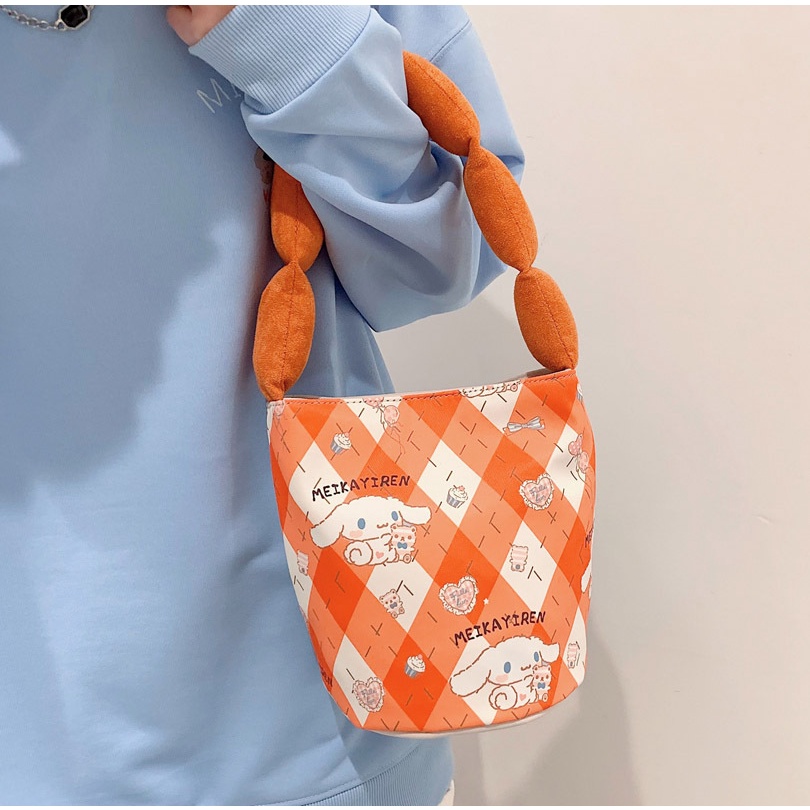 Túi vải Họa Tiết Hoạt Hình Đáng Yêu Phong Cách Hàn Quốc Thời Trang Cho Nữ 2022