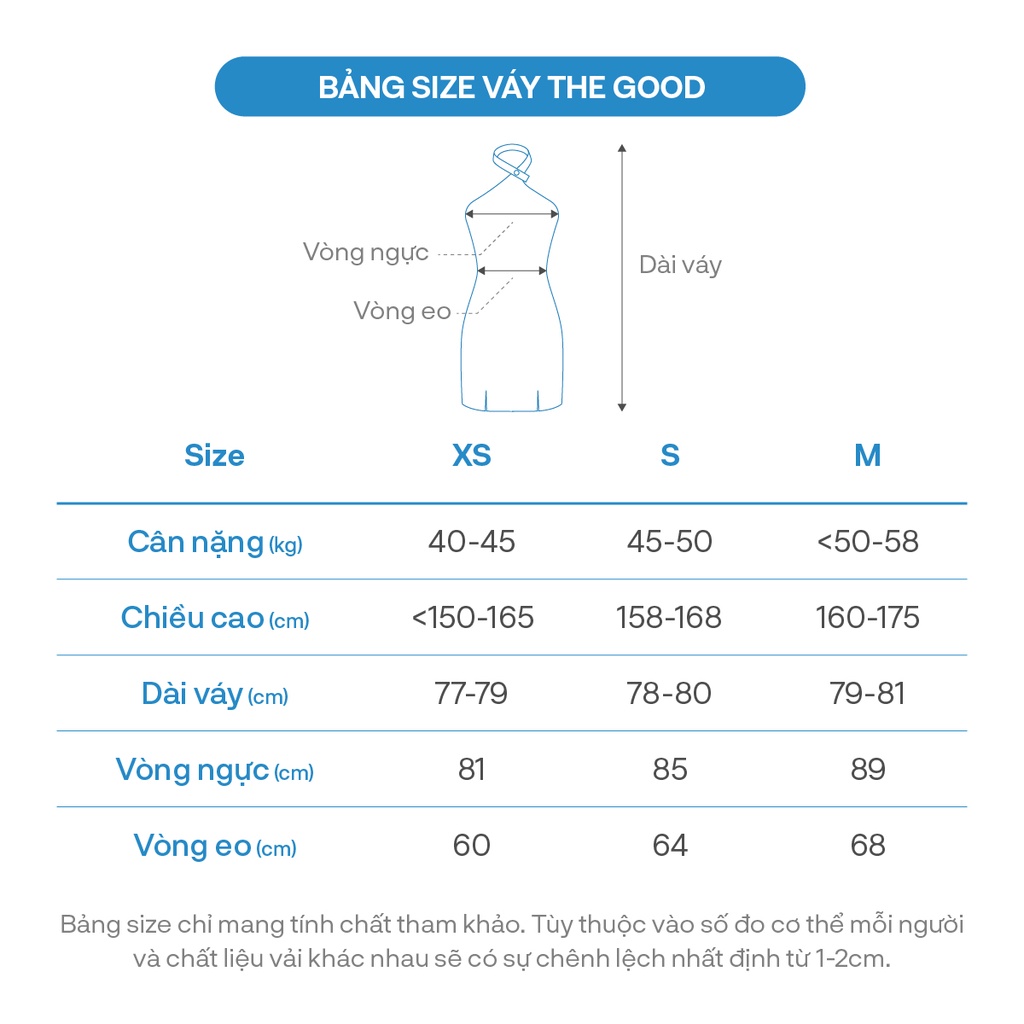 Váy Mini Cúp Cổ Yếm The Good/ Abell Dress